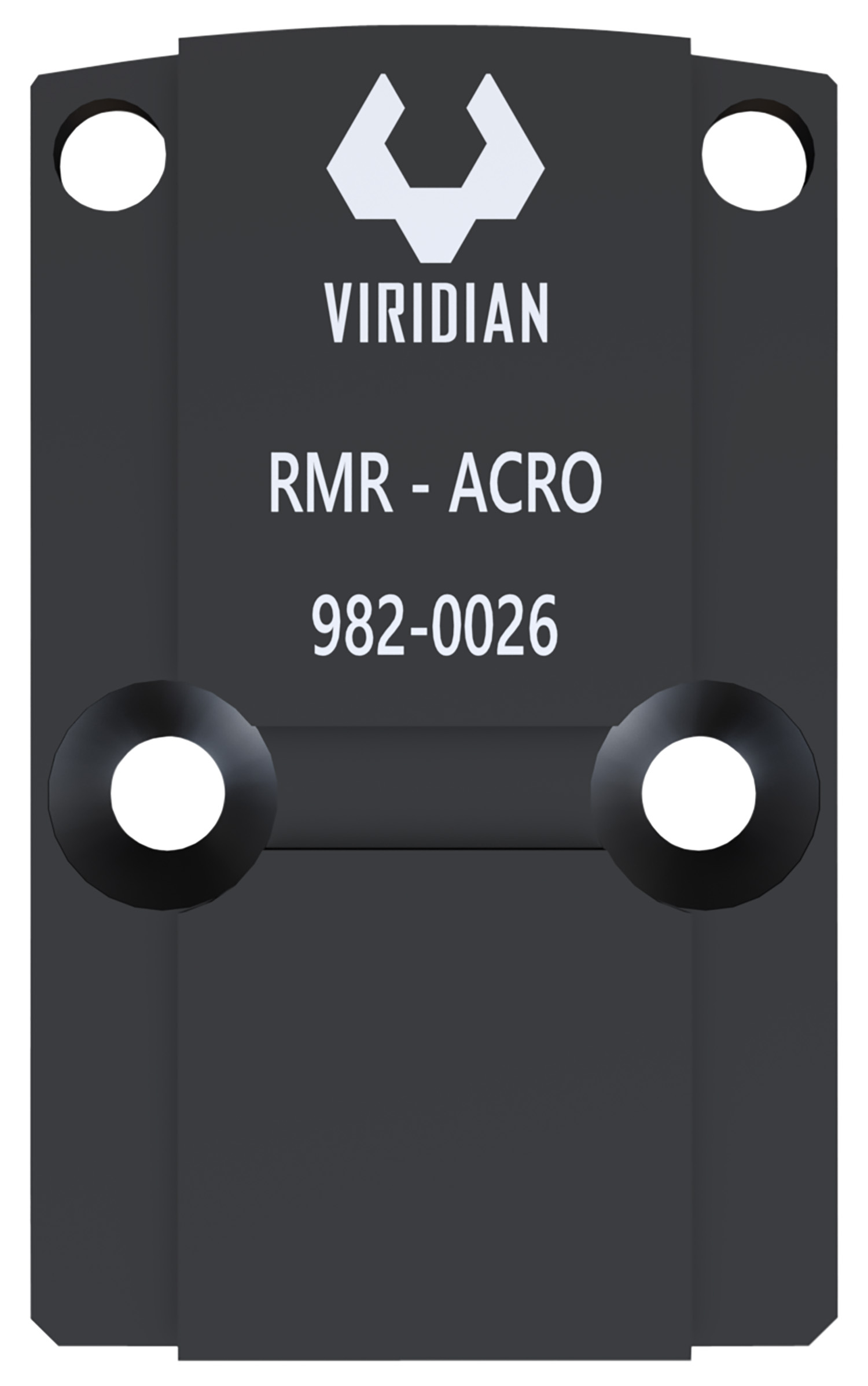 Viridian 9820026 RFX45 RMR Mounting Adapter Black Anodized
