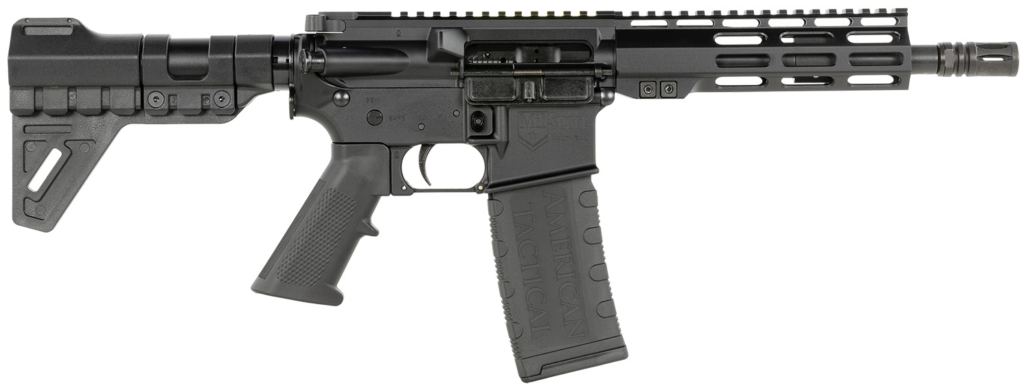 ATI ATIG15MS300ML7B MilSport 300 Blackout 30+1 8.50" Black Nitride Threaded Barrel, 7" M-LOK Handguard, Matte Black Polymer Picatinny Rail Receiver, Black Polymer Grip