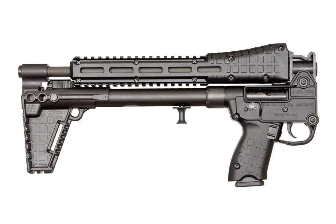 KelTec Sub-2000 9mm Carbine Glock 17 10rd Magazine Blued OD Green Finish - Image 2