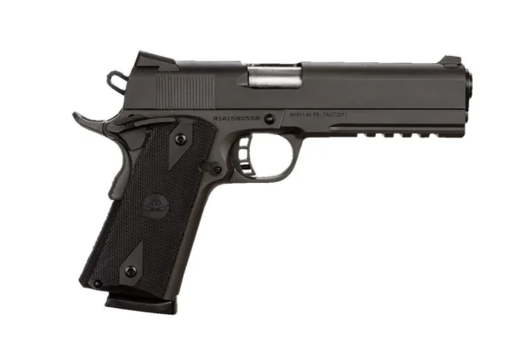 Rock Island Armory TAC Standard FS .45 ACP 1911 Pistol and Rubber Grip