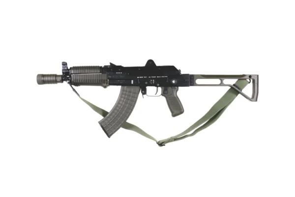 Arsenal Factory SBR AR-M14SF TACT 7.62x39mm Rifle Tactical Right-Side Folding Stock OD Green Flash Hider