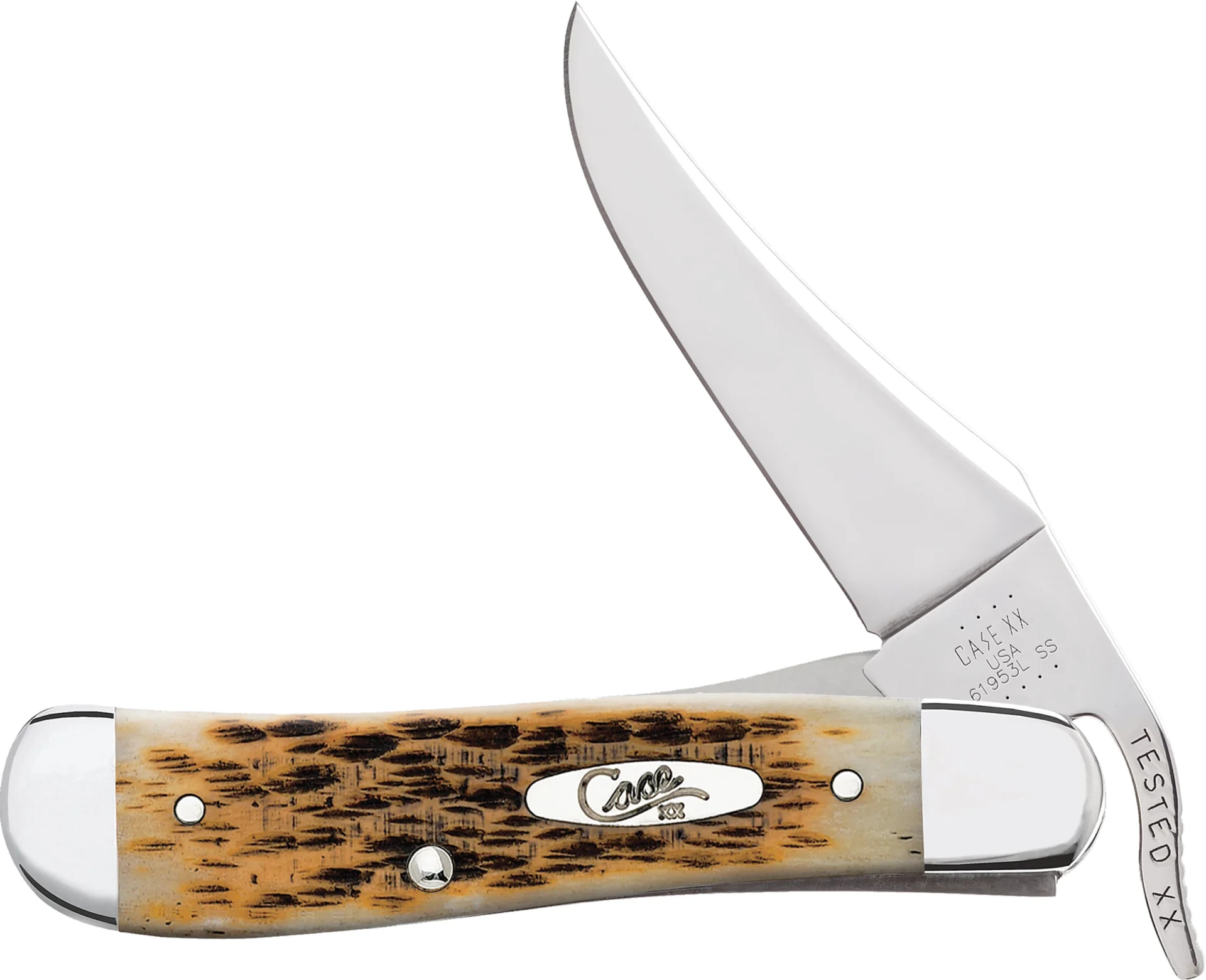 CAE RUSSLOCK AMBER BONE