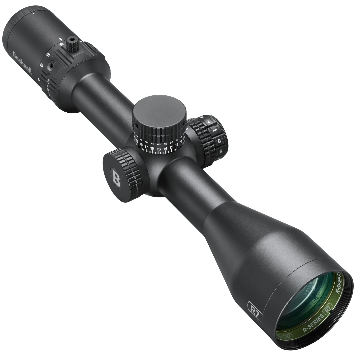BUSHNELL R7 4-20X50 FFP MOA HLDOVR BLK