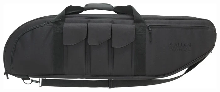 ALLEN BATTALION TACT CASE 42" - W/3-POCKETS 2 MAGS EACH BLACK