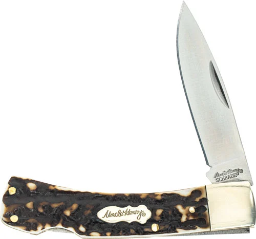 UNCLE HENRY KNIFE NEXT GEN - STAGLON BRUIN 2.8" BLADE - Image 2