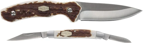 UNCLE HENRY KNIFE FIXED/FOLDER - COMBO GIFT TIN PROMO Q4 25'