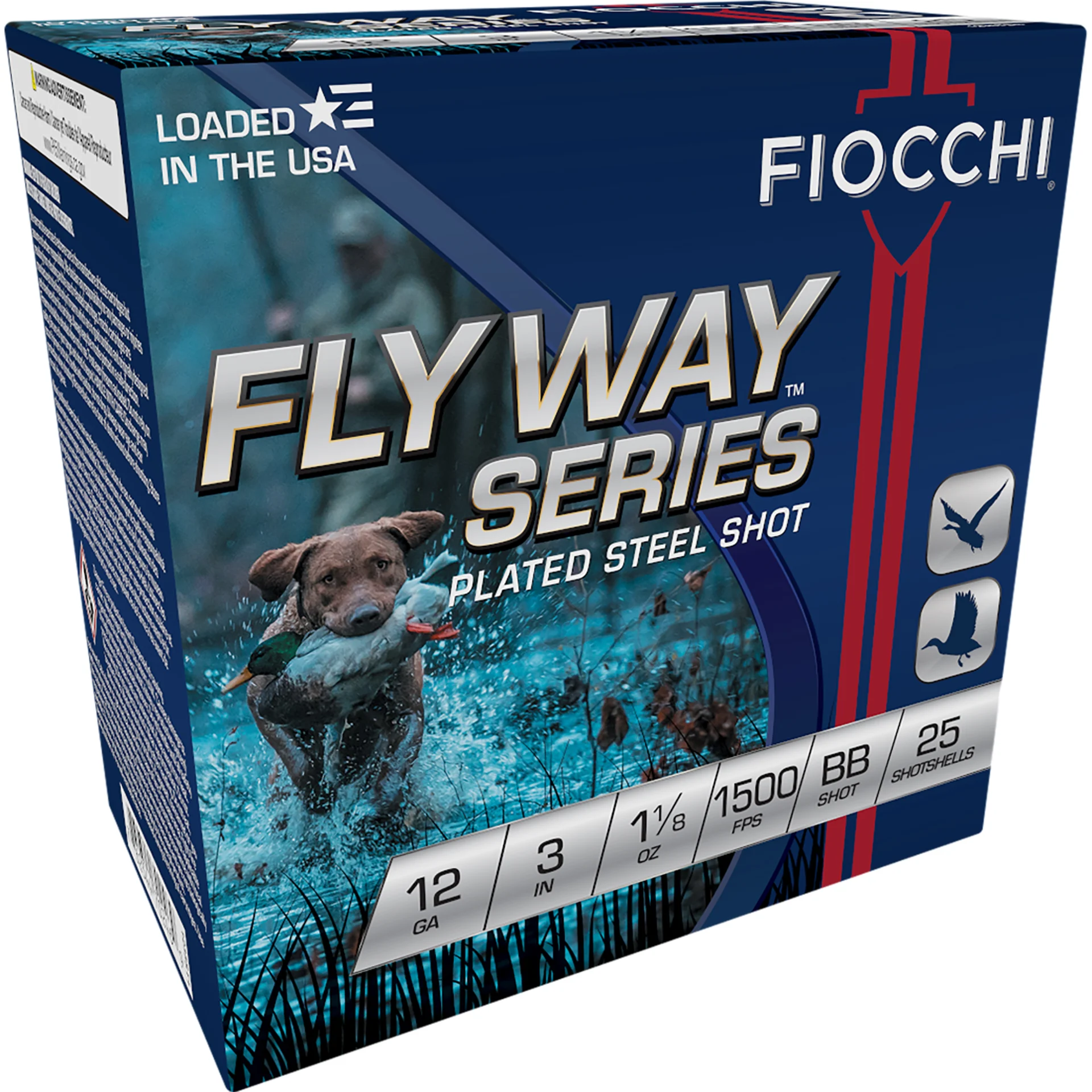 FIO 12G STL 3-1.125-BB 25RD