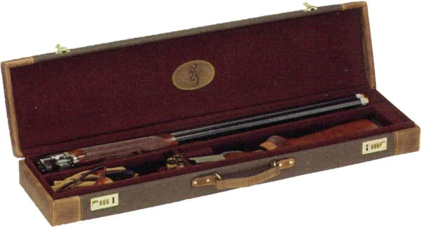 BROWNING LUGGAGE CASE O/U TO - 34" BBL LONA FLINT/BROWN
