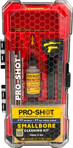 PRO SHOT RIFLE CLEANING KIT - .177 CAL