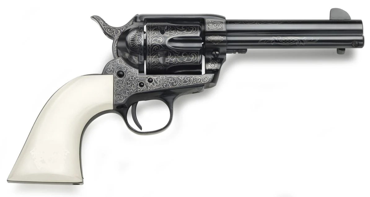 TAYLOR'S & COMPANY OUTLAW LGCY 45LC BL/IVRY 4.75"