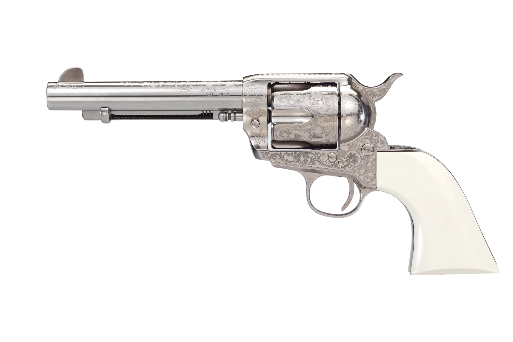 TAYLOR'S & COMPANY 1873 OL 45LC NKL/IVORY 5.5"