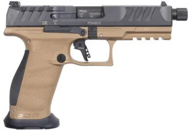 Walther 2876582 PDP FS Pro SD 9mm 5.1" Threaded Barrel 18+1 FDE/Black