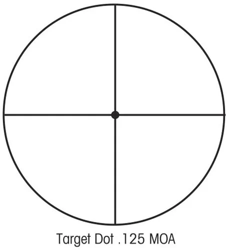 SIGHTRON SCOPE SII 36X42 - .125 DOT TARGET KNOBS 1" MATTE - Image 3