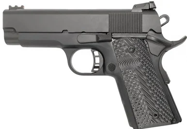 Rock Island Armory 56633 Rock Ultra 1911 CS-L Combo 3.6" 9mm/22TCM 8+1 Black