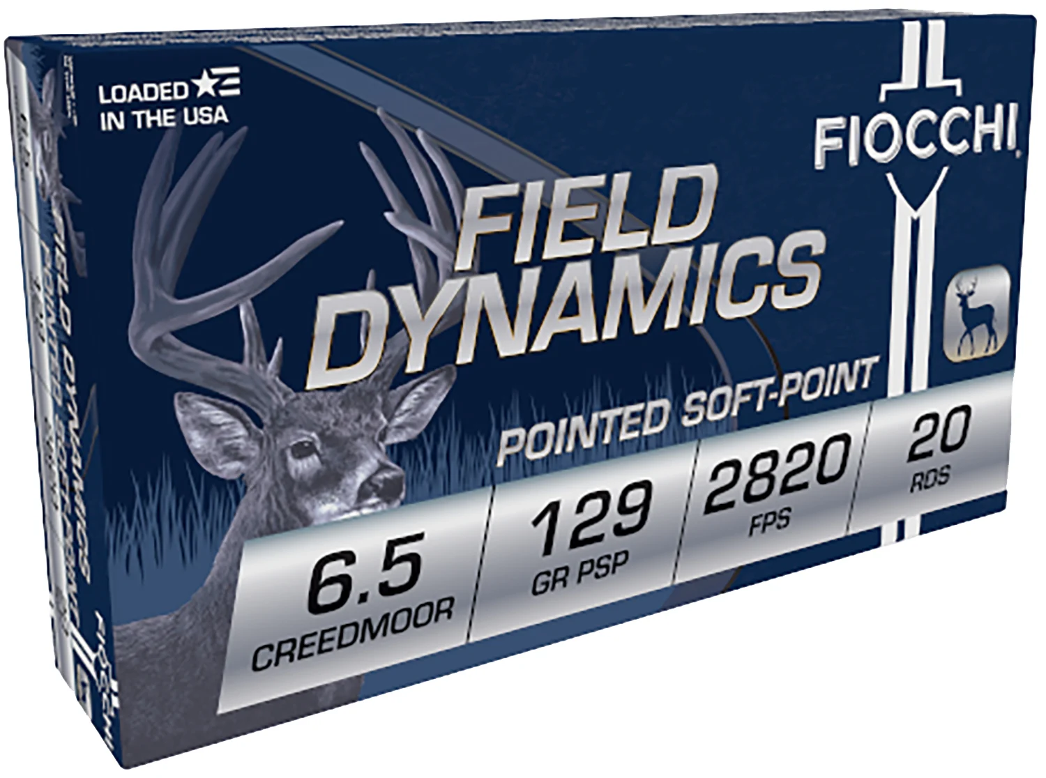 FIO 6.5CR 129GR FIELD PSP 20RD