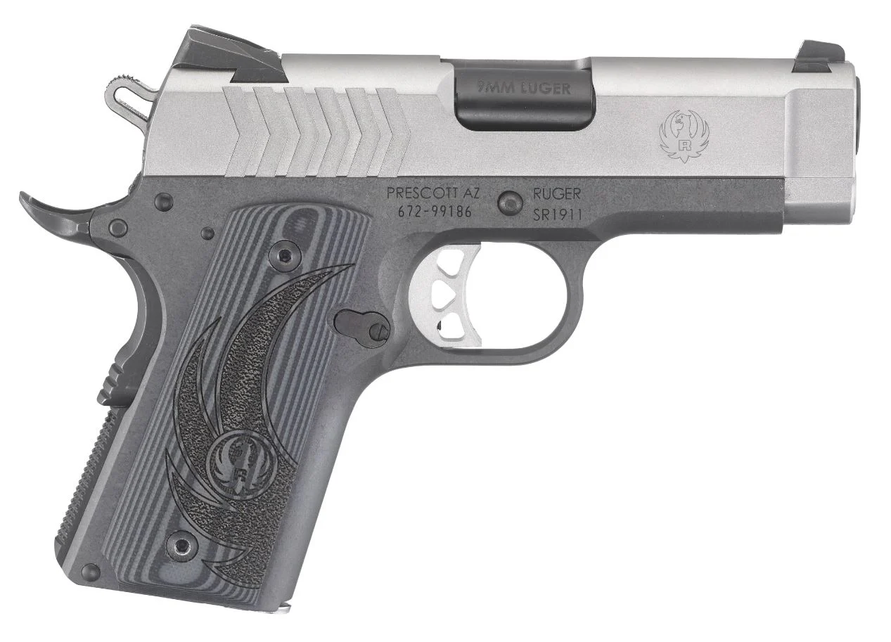 RUGER SR1911 9MM SS/ALUM 3.6" 8+1 #