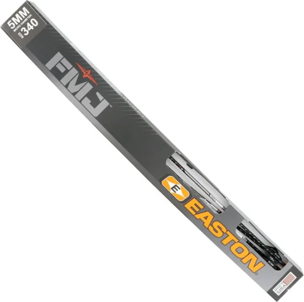 EASTON ARROW FMJ 5MM 340 - W/ 2" BLAZER VANES 6-PACK