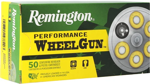 REMINGTON WHEELGUN 357 MAG - 158GR LEAD-SWC 50RD 10BX/CS