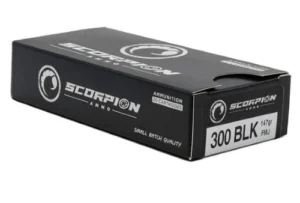 SCORPION 300 BLACKOUT - 147GR FMJ 20RD 20BX/CS