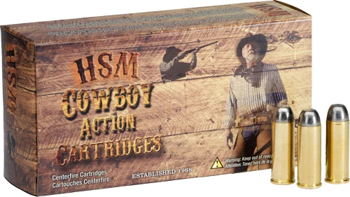 HSM COWBOY 44 REM MAG 240GR - SWC 50RD 10BX/CS