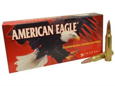 Federal 338 Lapua Mag Ammunition American Eagle AE338L 250 Grain Jacketed Soft Point 20 rounds