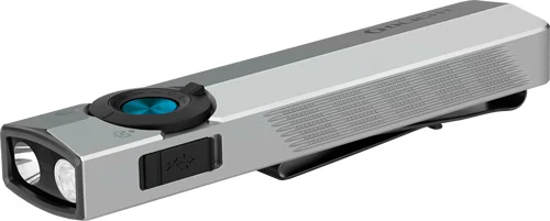 OLIGHT ARKPRO CLASS 3R - RECHARGEABLE SILVER GRAPHITE
