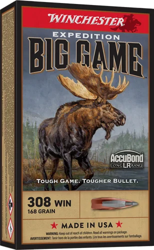 WINCHESTER EXPEDITION 308 WIN - 168GR ACCUBOND 20RD 10BX/CS