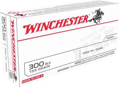WINCHESTER USA 300 AAC 125GR - FMJ 20RD 10BX/CS