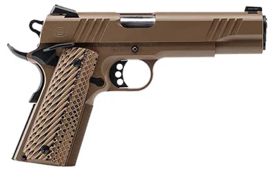 Bersa B19117050DEHB B1911 .45 ACP 5" 8+1 Flat Dark Earth/VZ Grips
