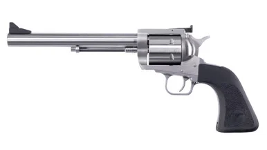 Magnum Research BFR357MAG7-6 BFR .357 Magnum Short Cylinder 7.5" 6 Rounds Single Action Only Stainless Steel/Black Rubber Grips