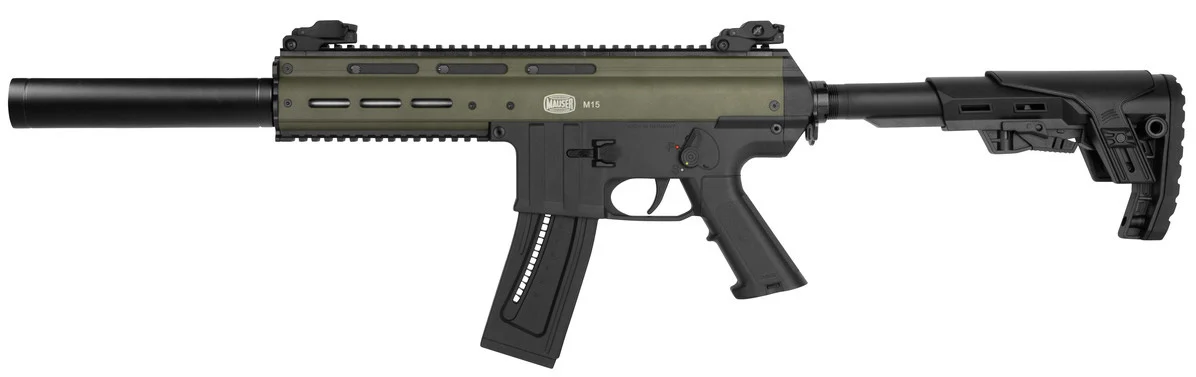 BLG MAUSER M-15 SD GEN2 22LR SPECIAL GREEN