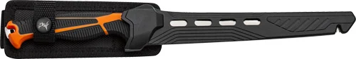MC ELK RIDGE TREK 7" FILLET - KNIFE WITH SHEATH BLK/ORG/SS - Image 2