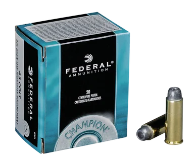 Federal 45 Colt (LC) Ammunition Champion C45LCA 225 Grain Semi-Wadcutter Hollow Point 20 Rounds