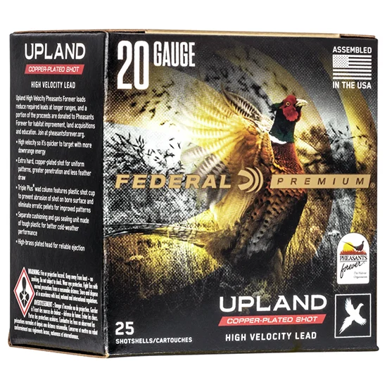 FED WING-SHOK HV 20GA 2.75 1OZ #7.5 25/10
