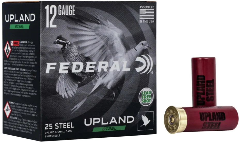 FED UPLAND STEEL 12GA 2.75 1OZ #7.5 25/10