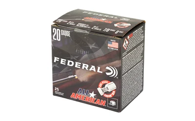 FED ALL AMERICAN 20GA 2.75" 7/8OZ #8 - Image 3