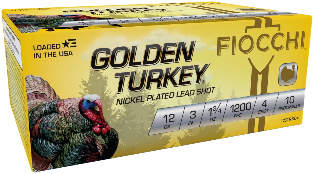 FIO GOLDEN TKY 12GA 3 #4 NICKEL 10/10