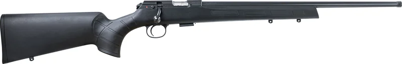 CZ 457 AMERICAN 22WMR 20.5" - THREADED BLACK BLACK STOCK