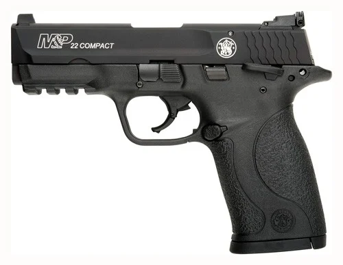 S&W M&P22 COMPACT 22LR 3.56" - AS 10 SHOT SAFETY BLK