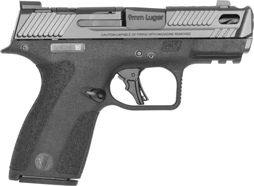 S&W PC M&P SHIELD X COMP 9MM - 10 RD MAGS SAFTY 3.6" BL