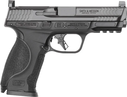S&W M&P9 M2.0 METAL 9MM 4.25" - 17-SH ACRO CUT NO SAFETY BLK