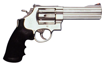 S&W 629 44MAG 5" AS 6-SHOT - STAINLESS STEEL RUBBER