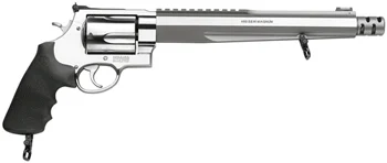S&W 460XVR PERFORMANCE CENTER - 460SW 10.5" AS SS RUBBER