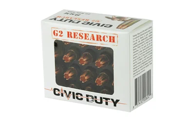 G2R CIVIC DUTY 9MM 94GR 20/500 - Image 3