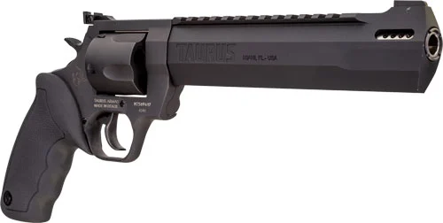 TAURUS RAGING HUNTER 454 CAS - 8 3/8" 5-SHOT BLUED RUBBER