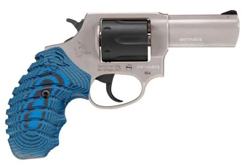 TAURUS 856 38SPL 3" FS 6-SHOT - TWO TONE VZ GRIP OPTIC READY