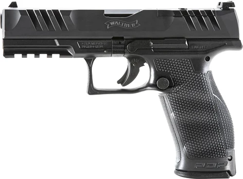 WALTHER PDP OR 9MM 5" - 10-SHOT BLACK POLYOMER FRAME