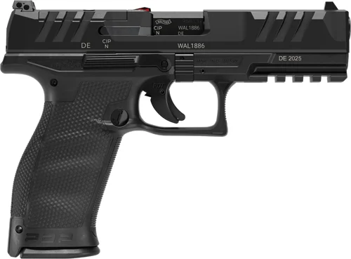 WALTHER PDP FS OR 9MM 4.5" CA - 10-SHOT BLACK POLYMER FRAME
