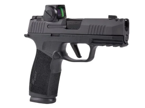 SIG P365X MACRO COMP 9MM 3.7" - W/SIGLOC OPTIC (2)10RD BLACK