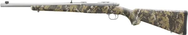 RUGER 77/44 44REM MAGNUM - SS SYN W/RINGS THREADED